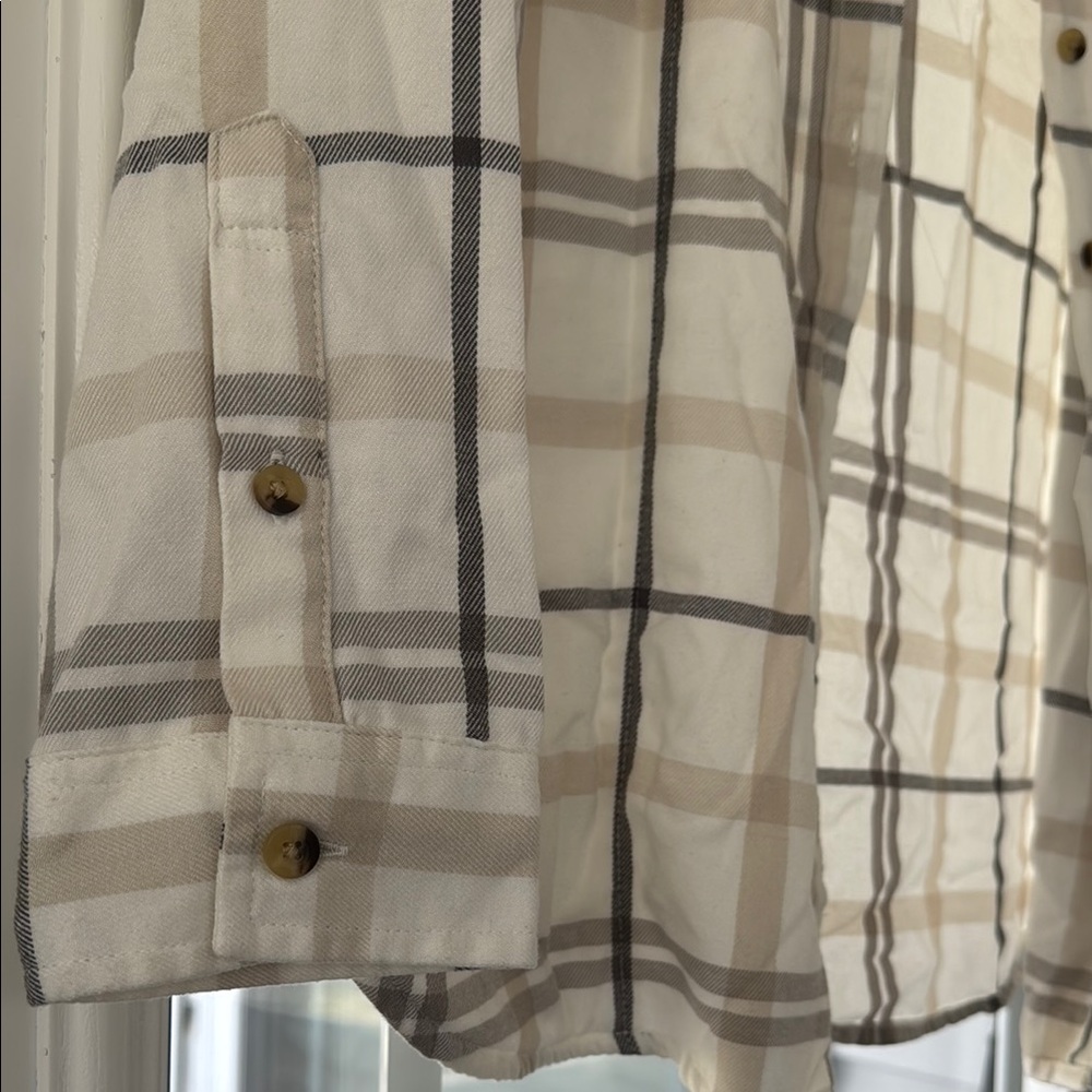 Plaid Button-Up Jacket - Picture 3 of 13